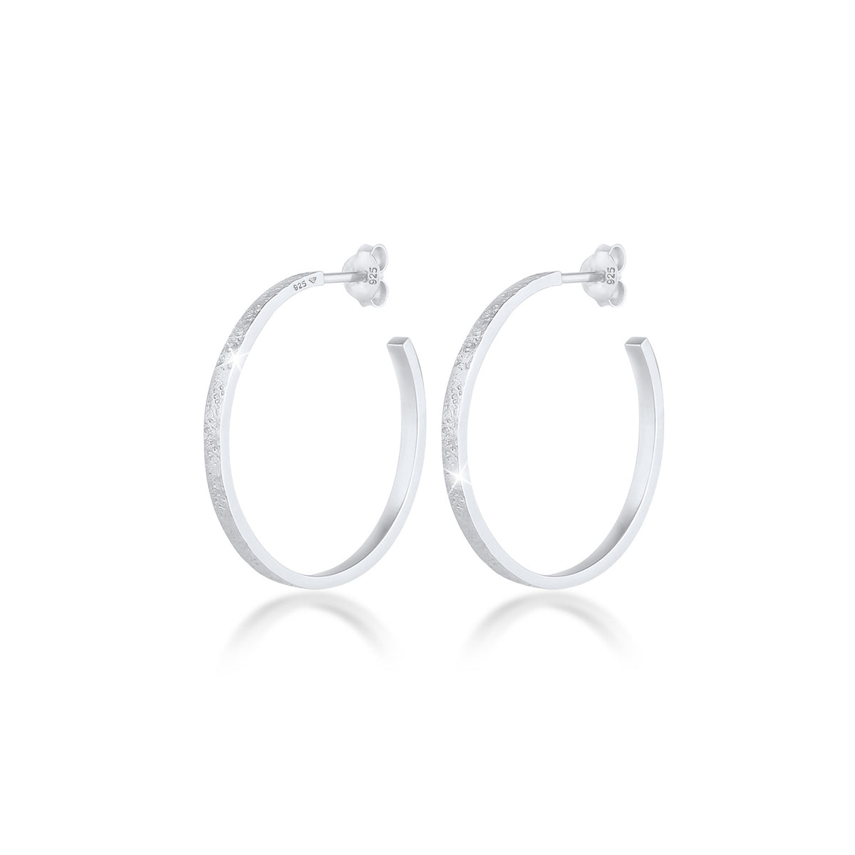 Silber - Elli | Creole | 925er Sterling Silber