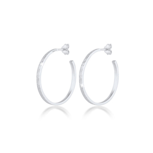 Silber - Elli | Creole | 925er Sterling Silber