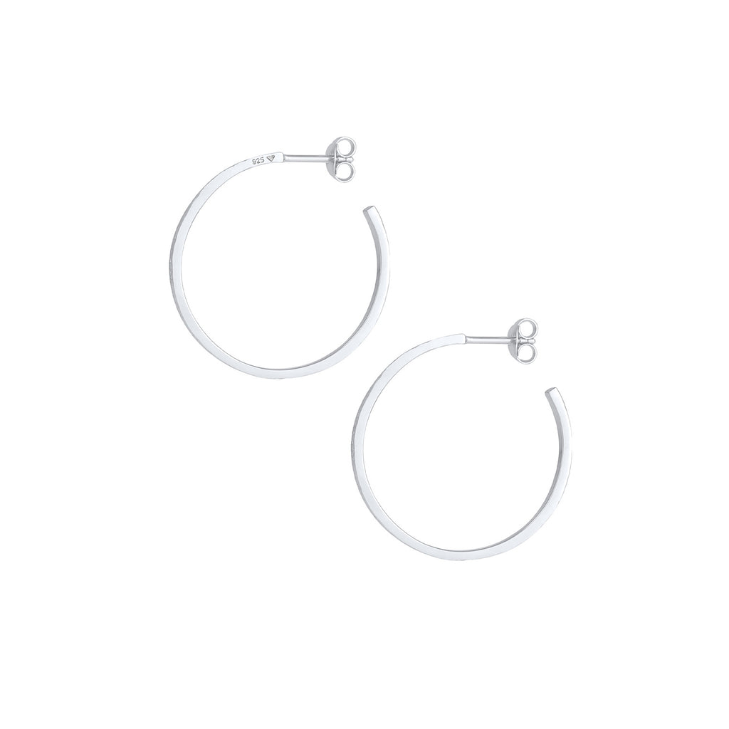 Silber - Elli | Creole | 925er Sterling Silber