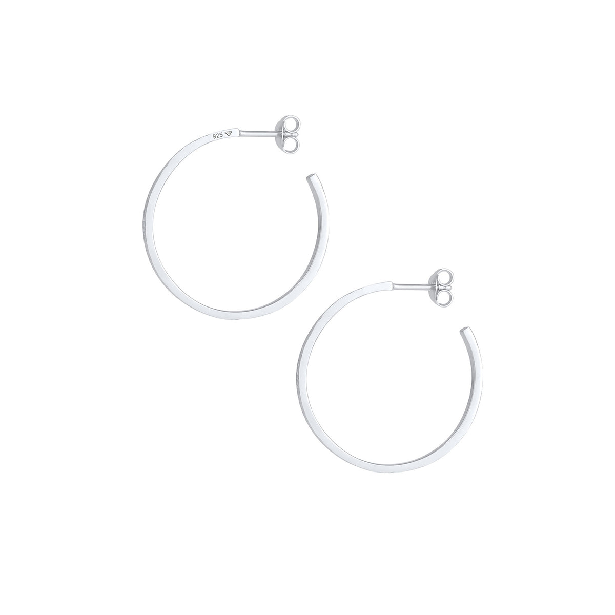 Silber - Elli | Creole | 925er Sterling Silber