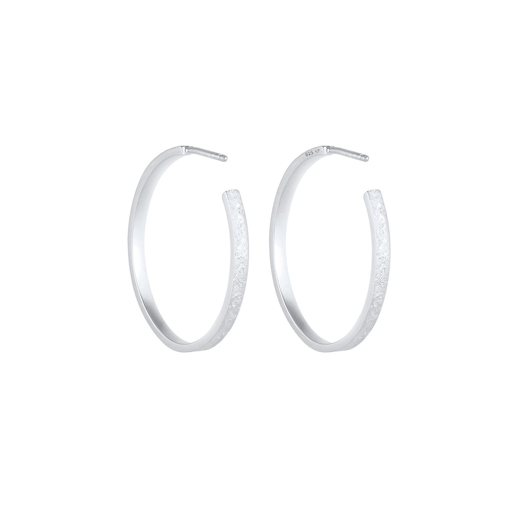 Silber - Elli | Creole | 925er Sterling Silber
