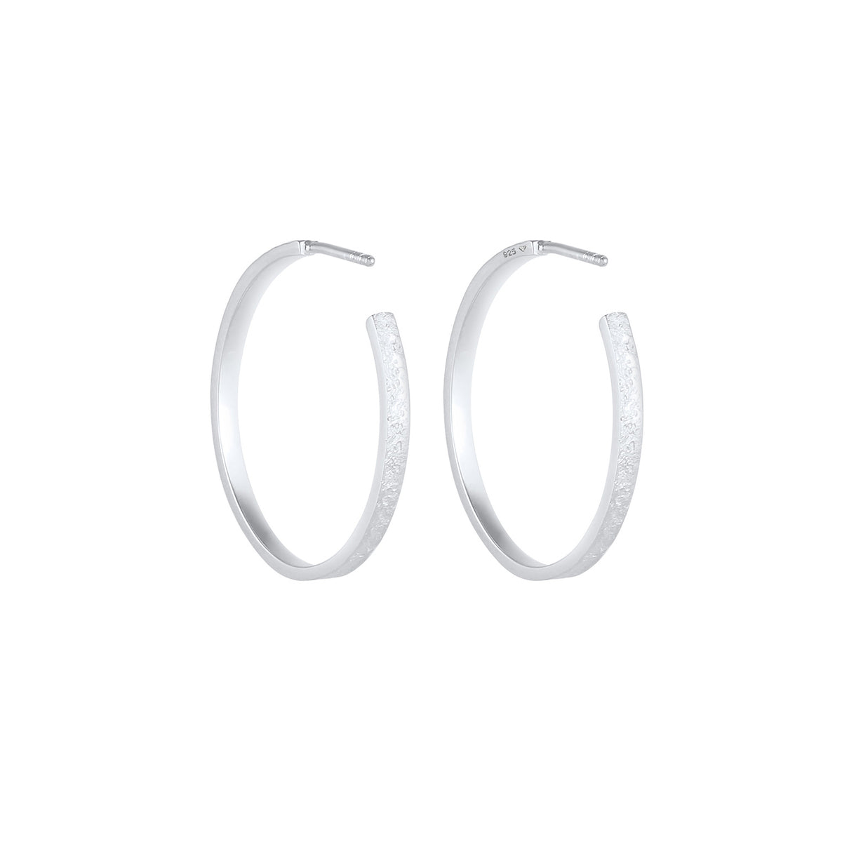Silber - Elli | Creole | 925er Sterling Silber