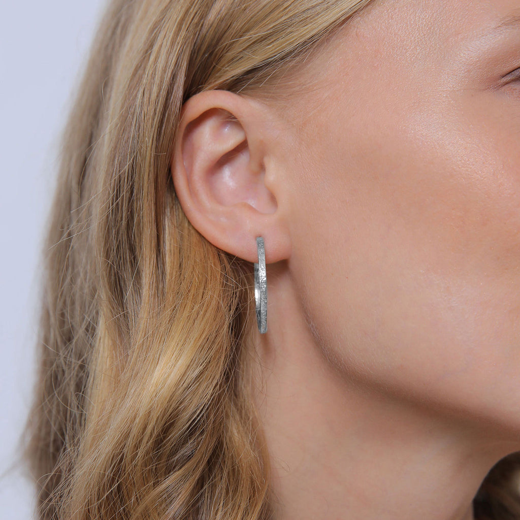 Silber - Elli | Creole | 925er Sterling Silber
