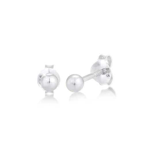 Silber - Elli | Ohrstecker Geo | 925er Sterling Silber
