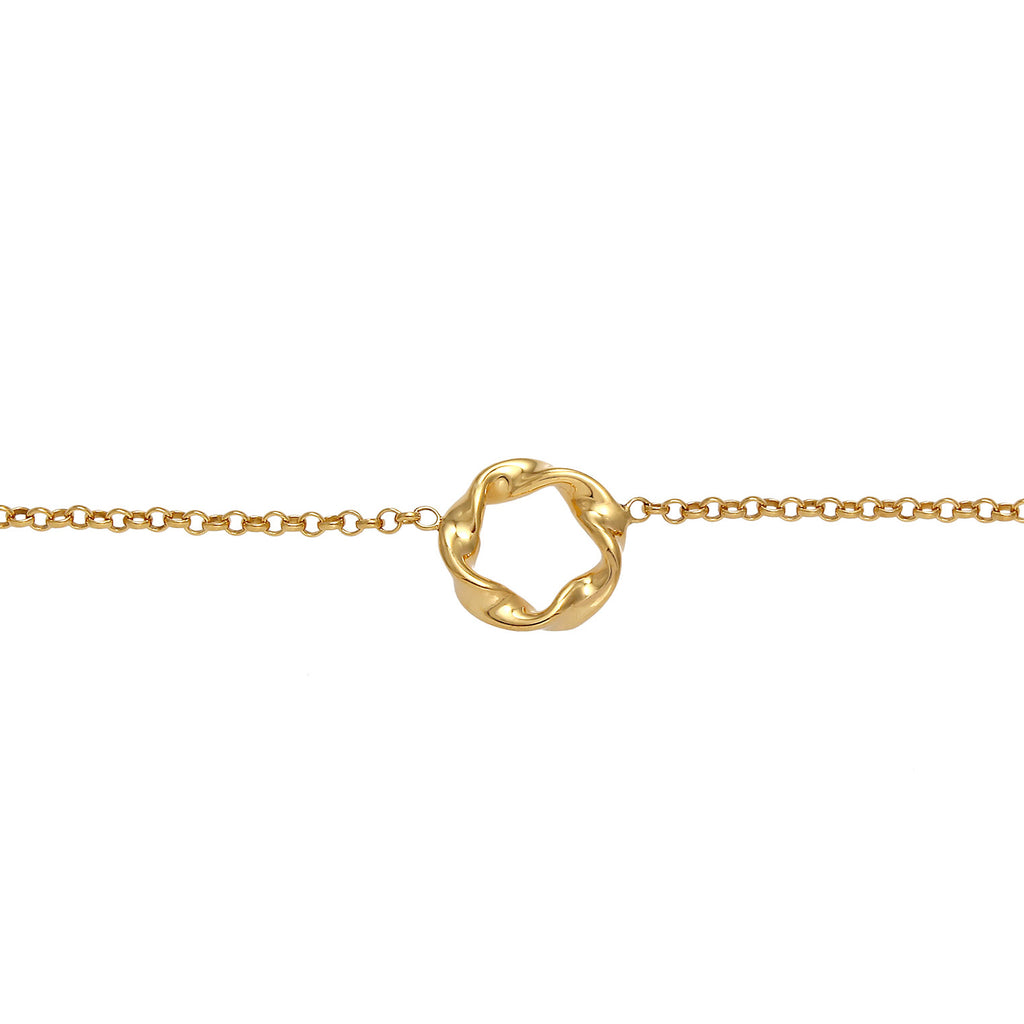 Gold - Elli PREMIUM | Choker | 375 Gelbgold