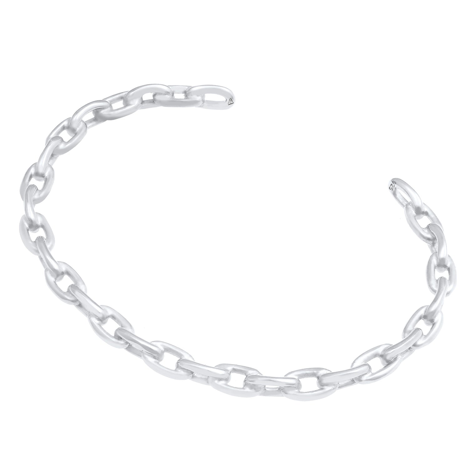 Silber - Elli PREMIUM | Armreif Geflochten | 925er Sterling Silber