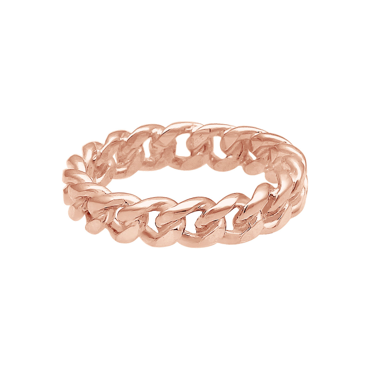 Roségold - Elli | Bandring | 925 Sterling Silber Rosegold