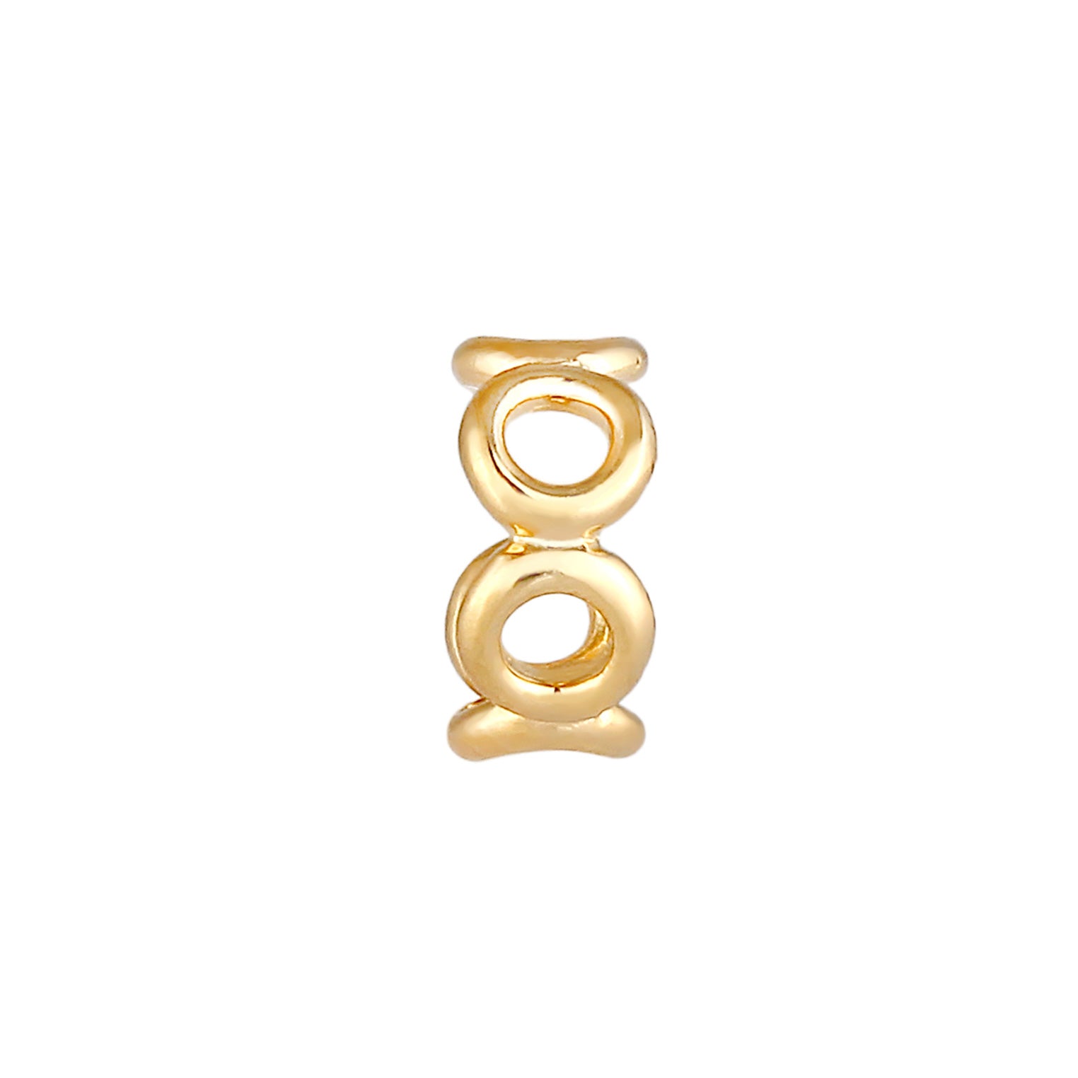 Gold - Elli | Single Earcuff | 925 Sterling Silber vergoldet