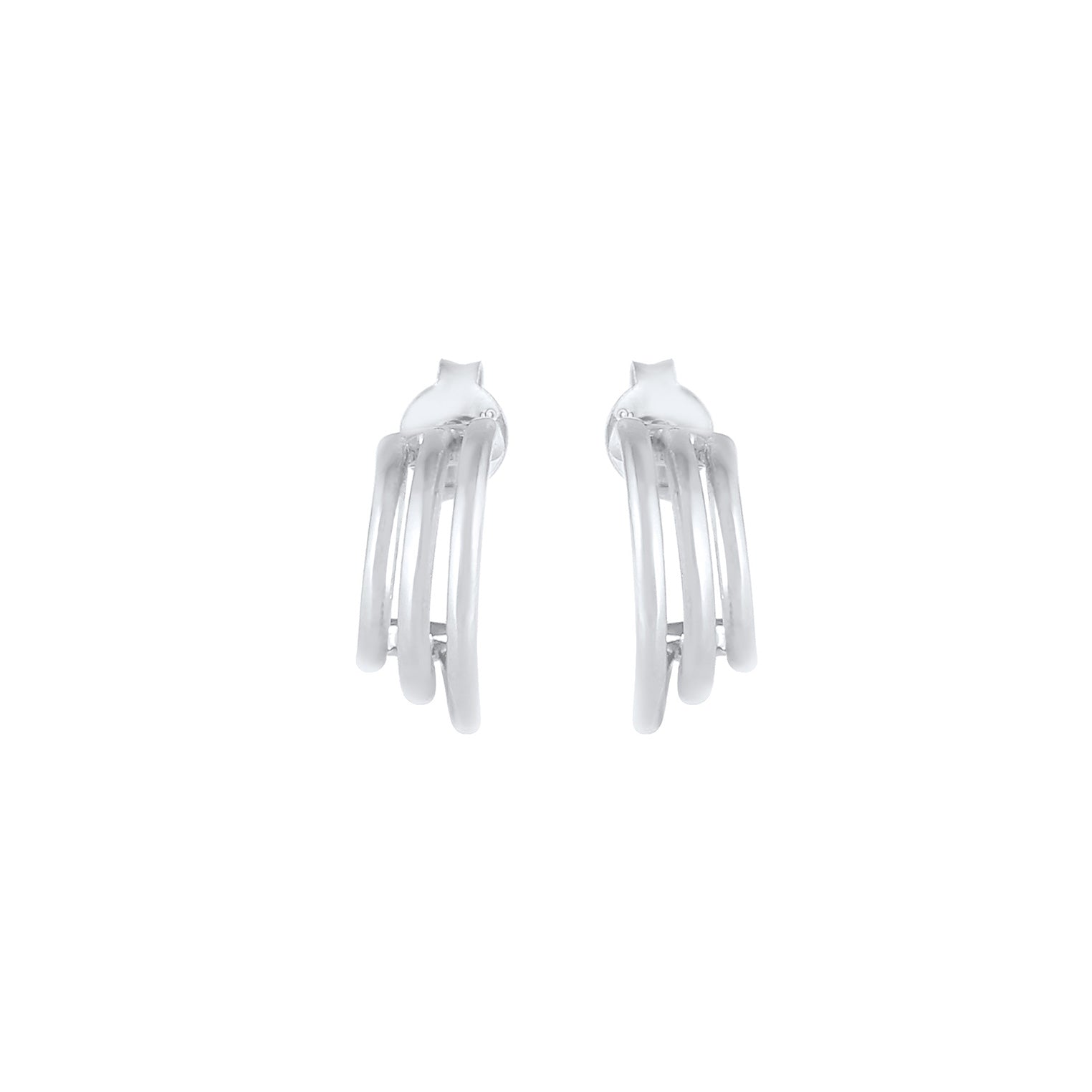 Silber - Elli PREMIUM | Ohrstecker | 925er Sterling Silber