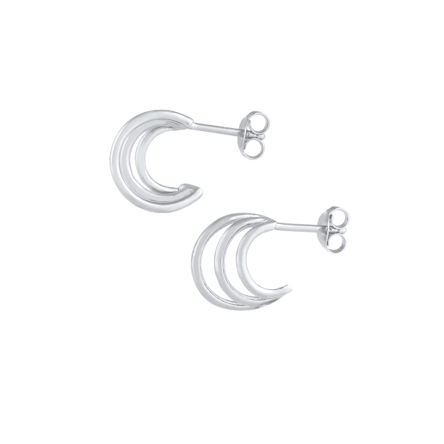 Silber - Elli PREMIUM | Ohrstecker | 925er Sterling Silber