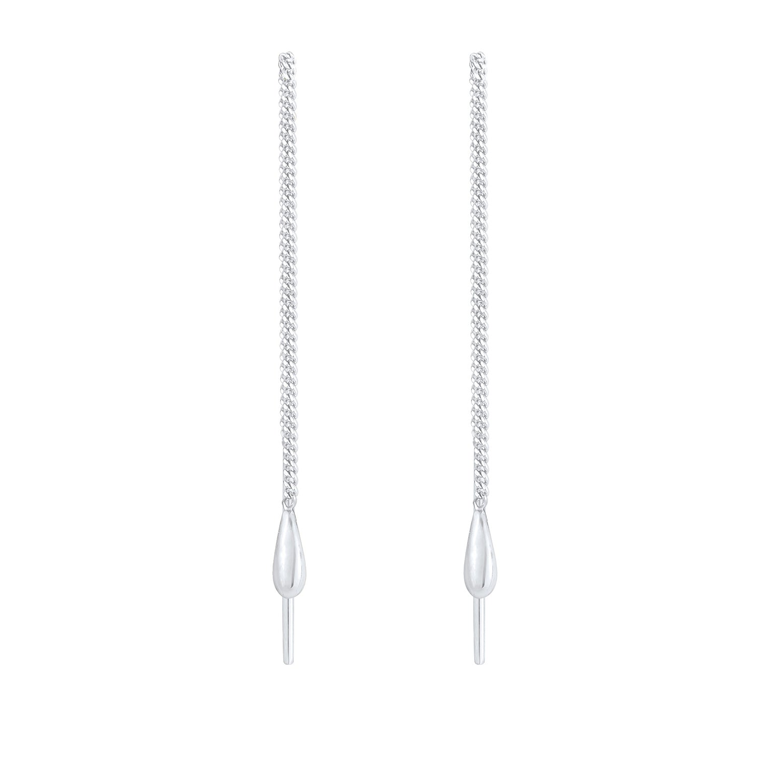 Silber - Elli | Ohrhänger Ear Chain | 925er Sterling Silber