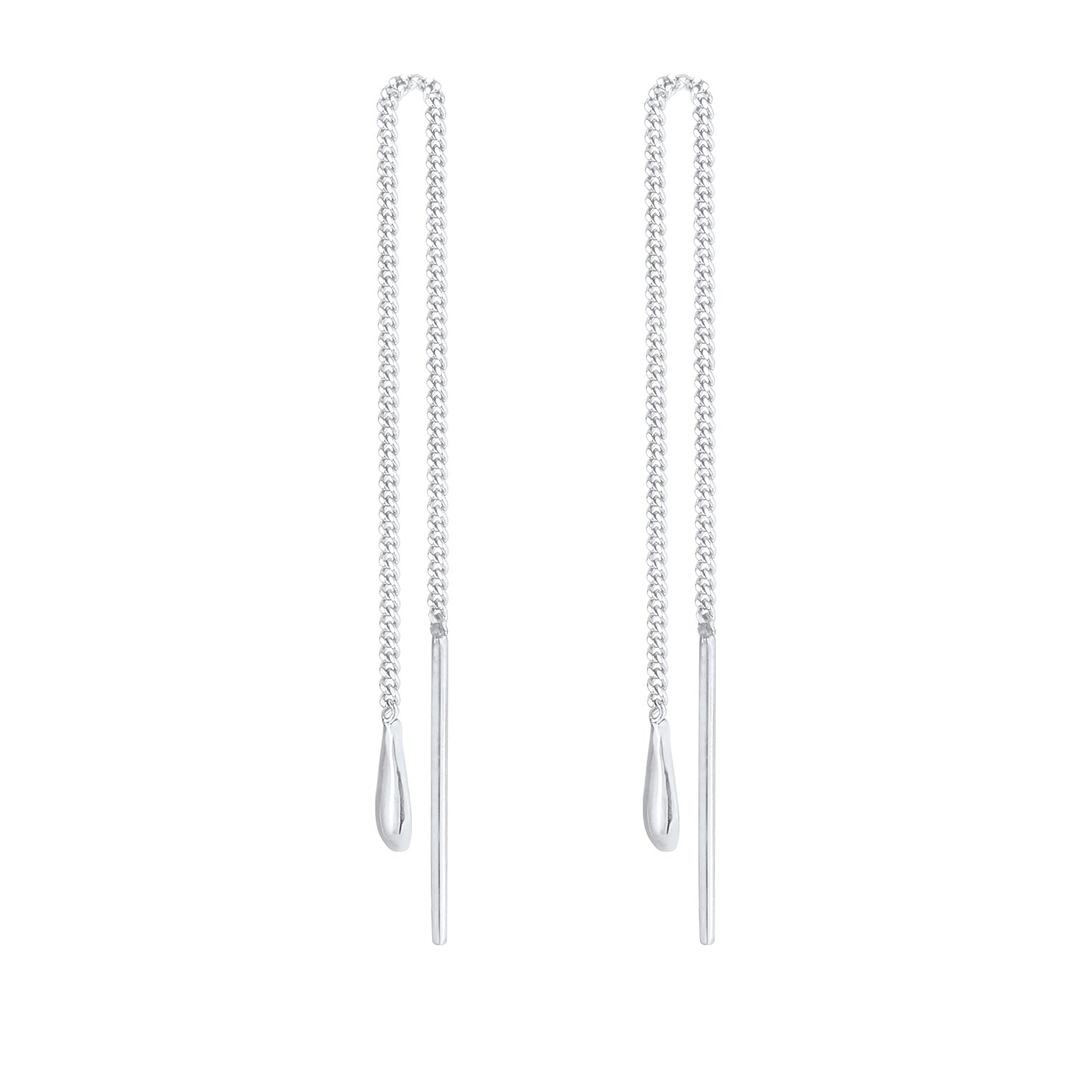 Silber - Elli | Ohrhänger Ear Chain | 925er Sterling Silber