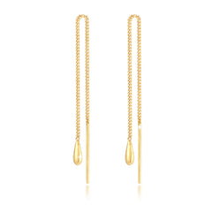 Ohrhänger Chain Tropfen