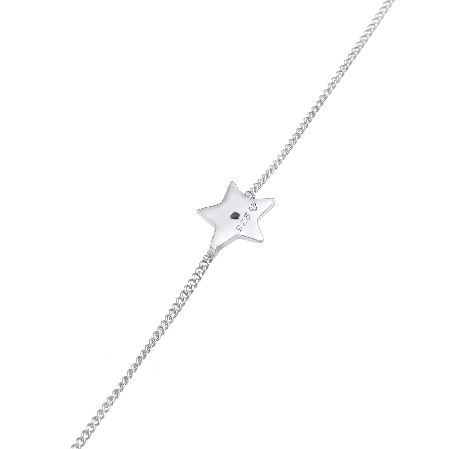 Silber - Elli | Armband Astro | Mit Kristallen von Swarovski® (Weiß) | 925er Sterling Silber