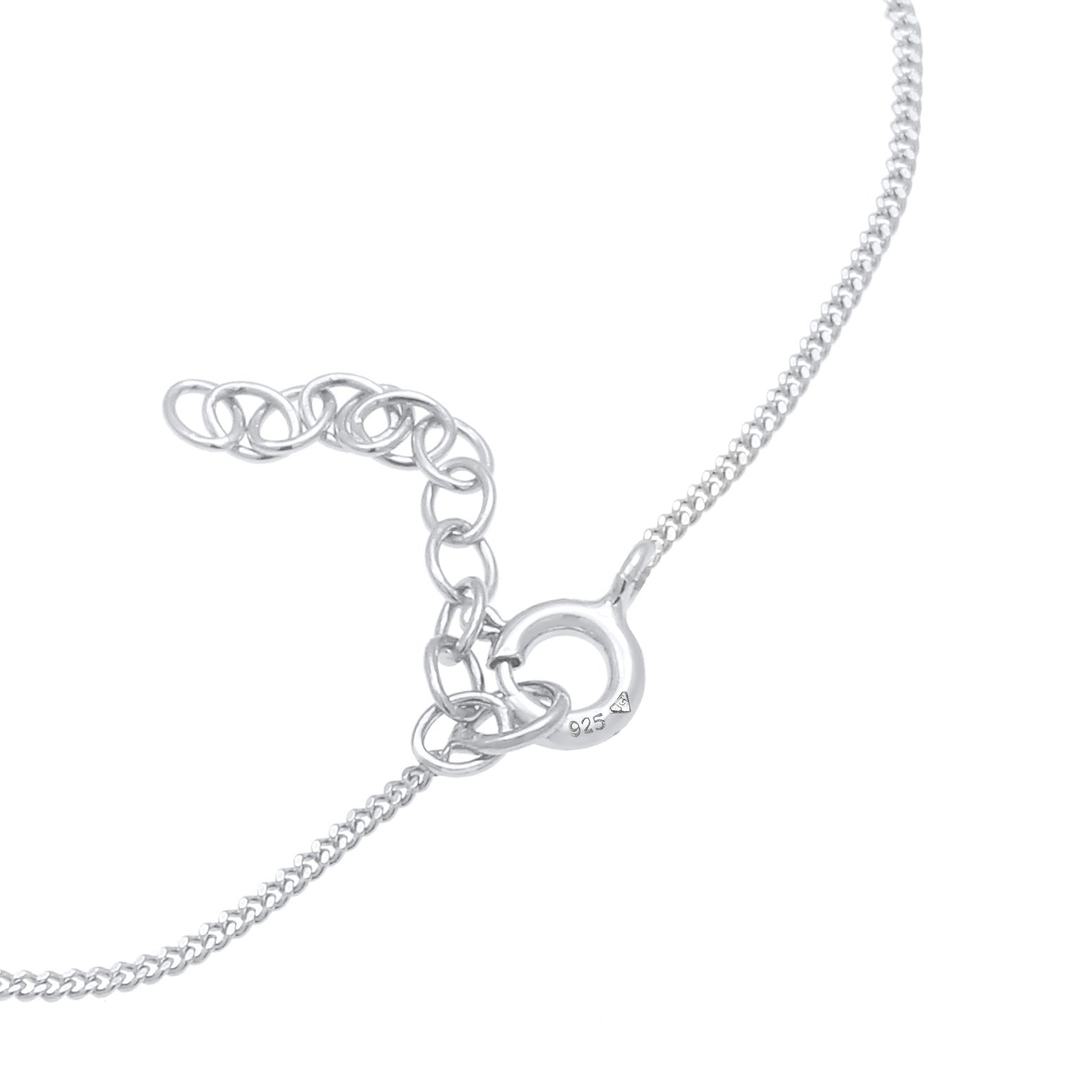 Silber - Elli | Armband Astro | Mit Kristallen von Swarovski® (Weiß) | 925er Sterling Silber