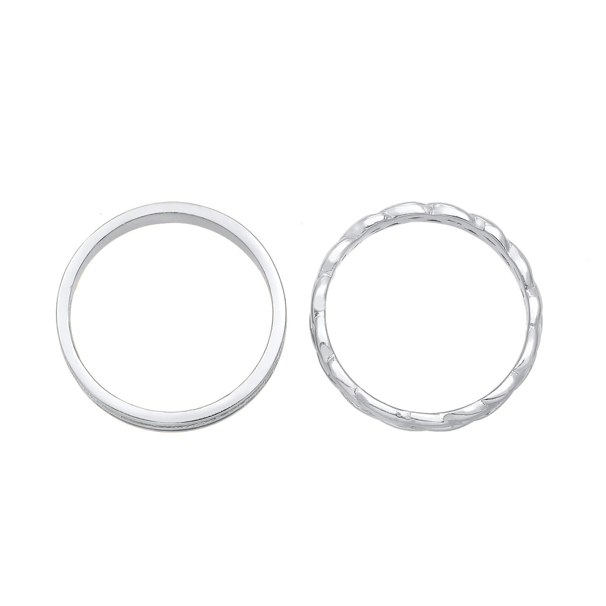 Silber - Elli | Bandring | 925er Sterling Silber