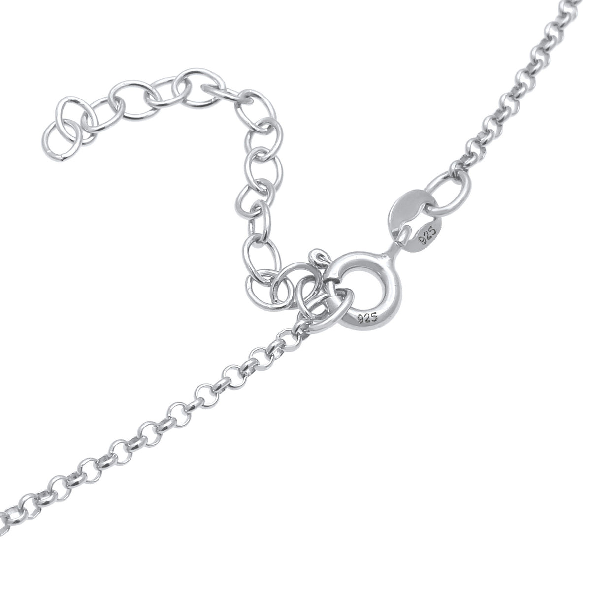 Silber - Elli | Choker Kreis | 925er Sterling Silber