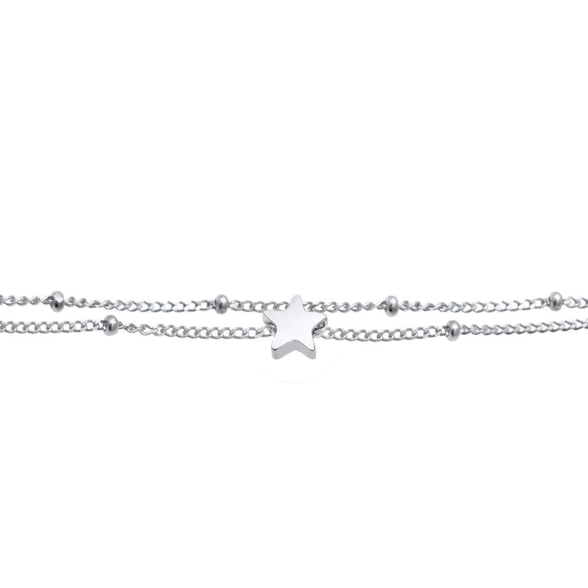 Silber - Elli | Kugel-Choker Astro | 925er Sterling Silber