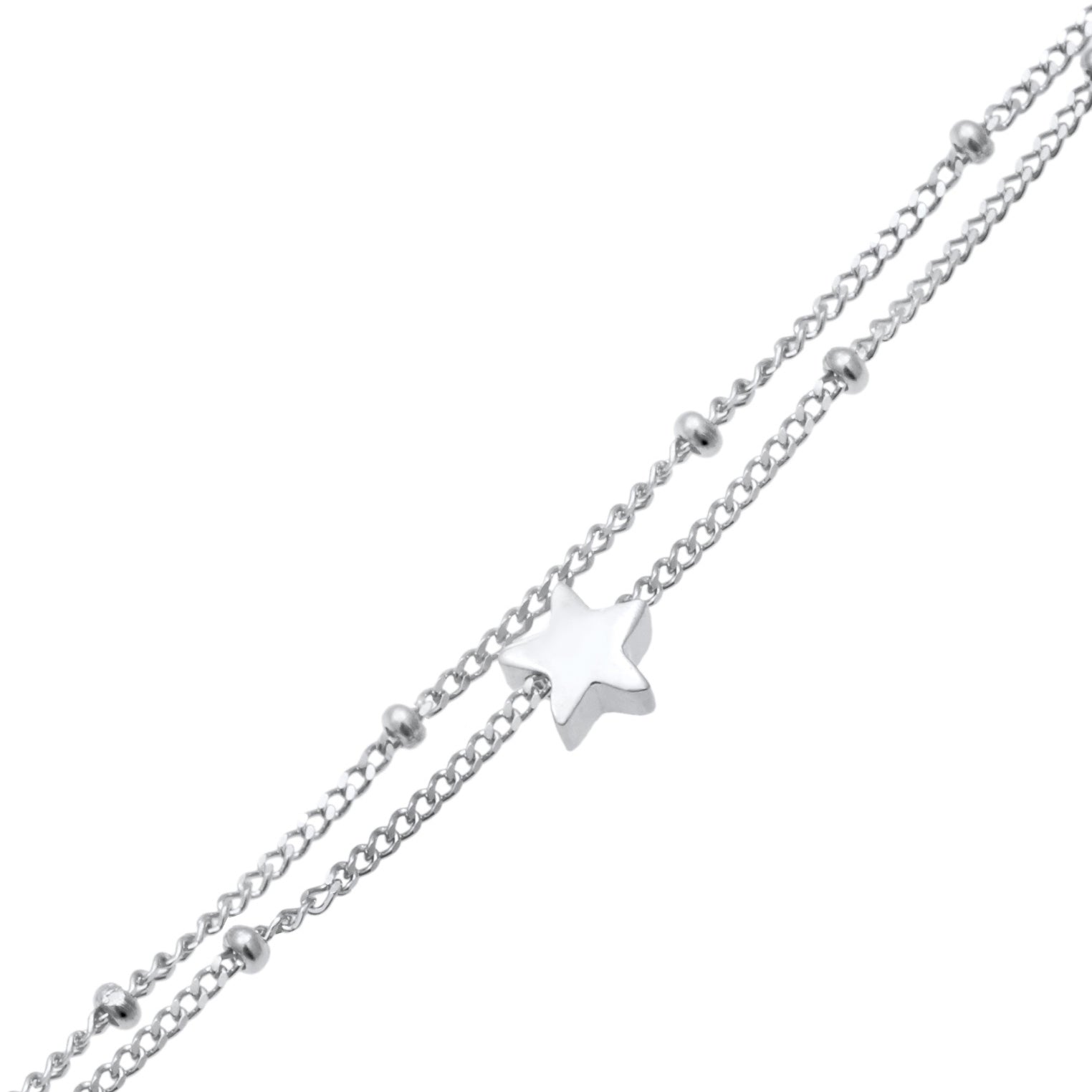 Silber - Elli | Kugel-Choker Astro | 925er Sterling Silber