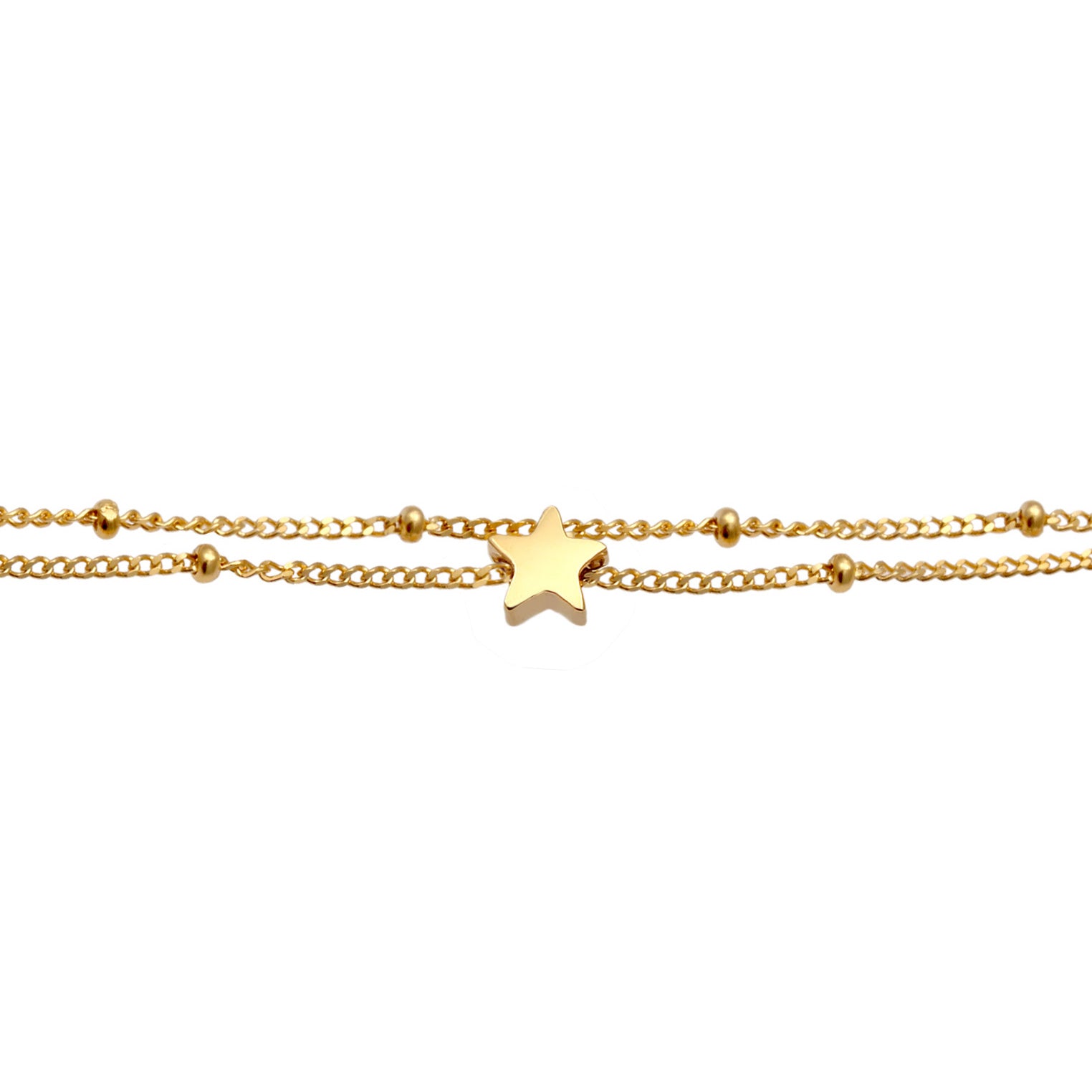 Gold - Elli | Kugel-Choker Astro | 925 Sterling Silber vergoldet