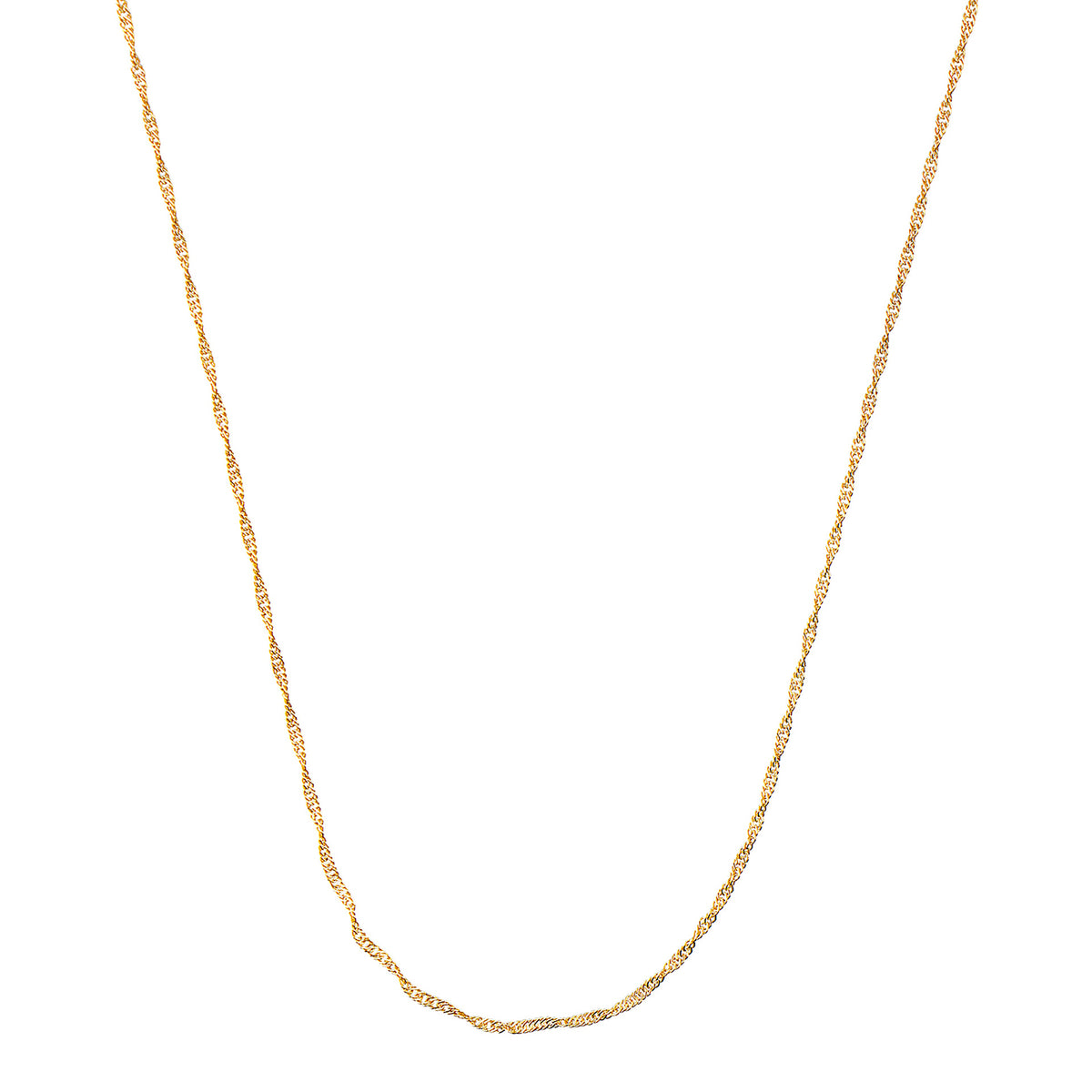 Gold - Elli PREMIUM | Halskette Basic | 333 Gelbgold