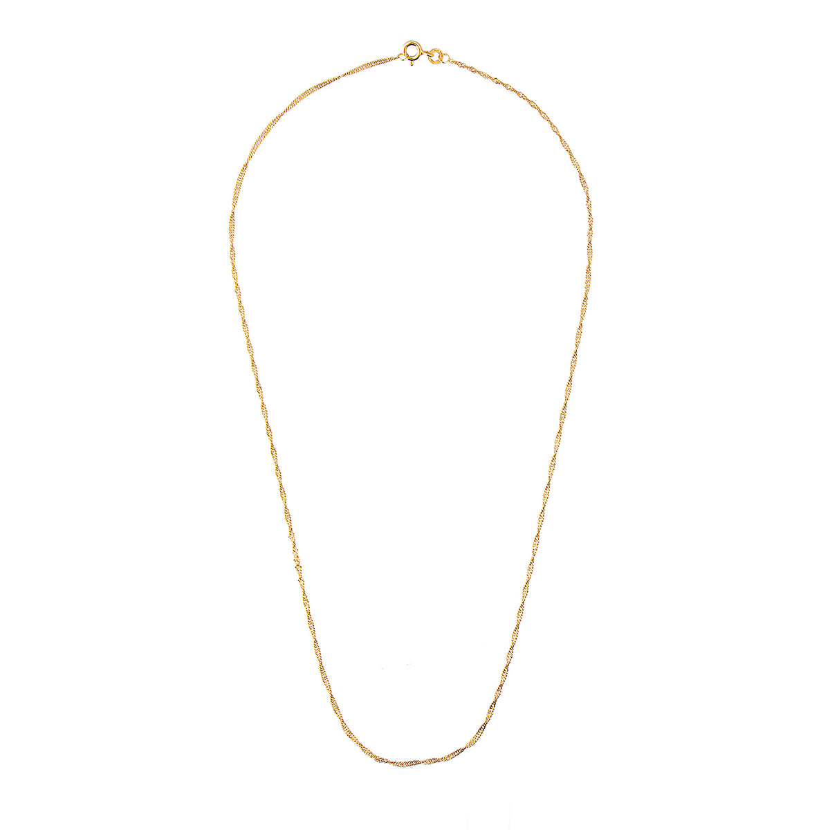 Gold - Elli PREMIUM | Halskette Basic | 333 Gelbgold