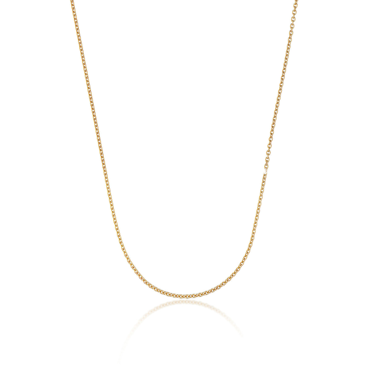 Gold - Elli PREMIUM | Erbs-Halskette | 333 Gelbgold