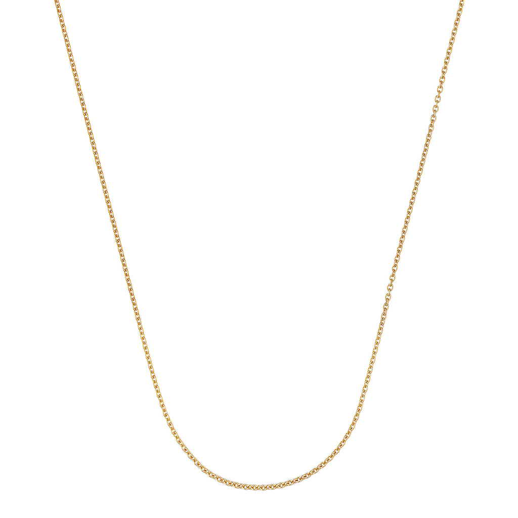 Gold - Elli PREMIUM | Erbs-Halskette | 333 Gelbgold