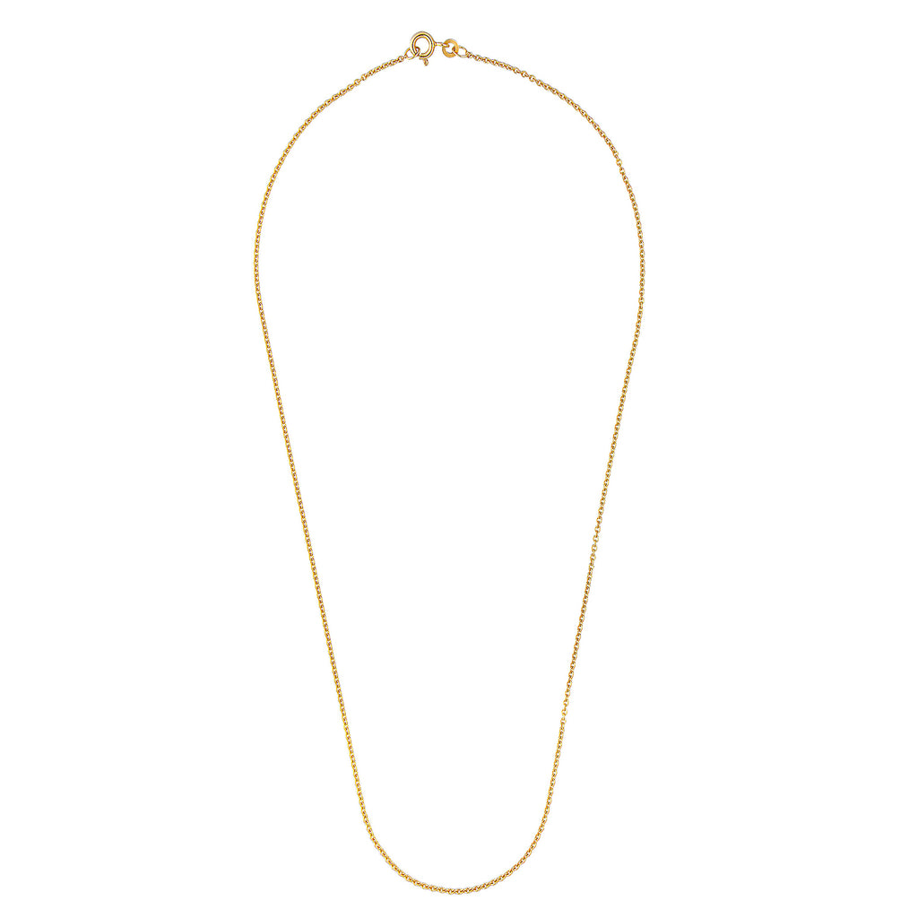 Gold - Elli PREMIUM | Erbs-Halskette | 333 Gelbgold