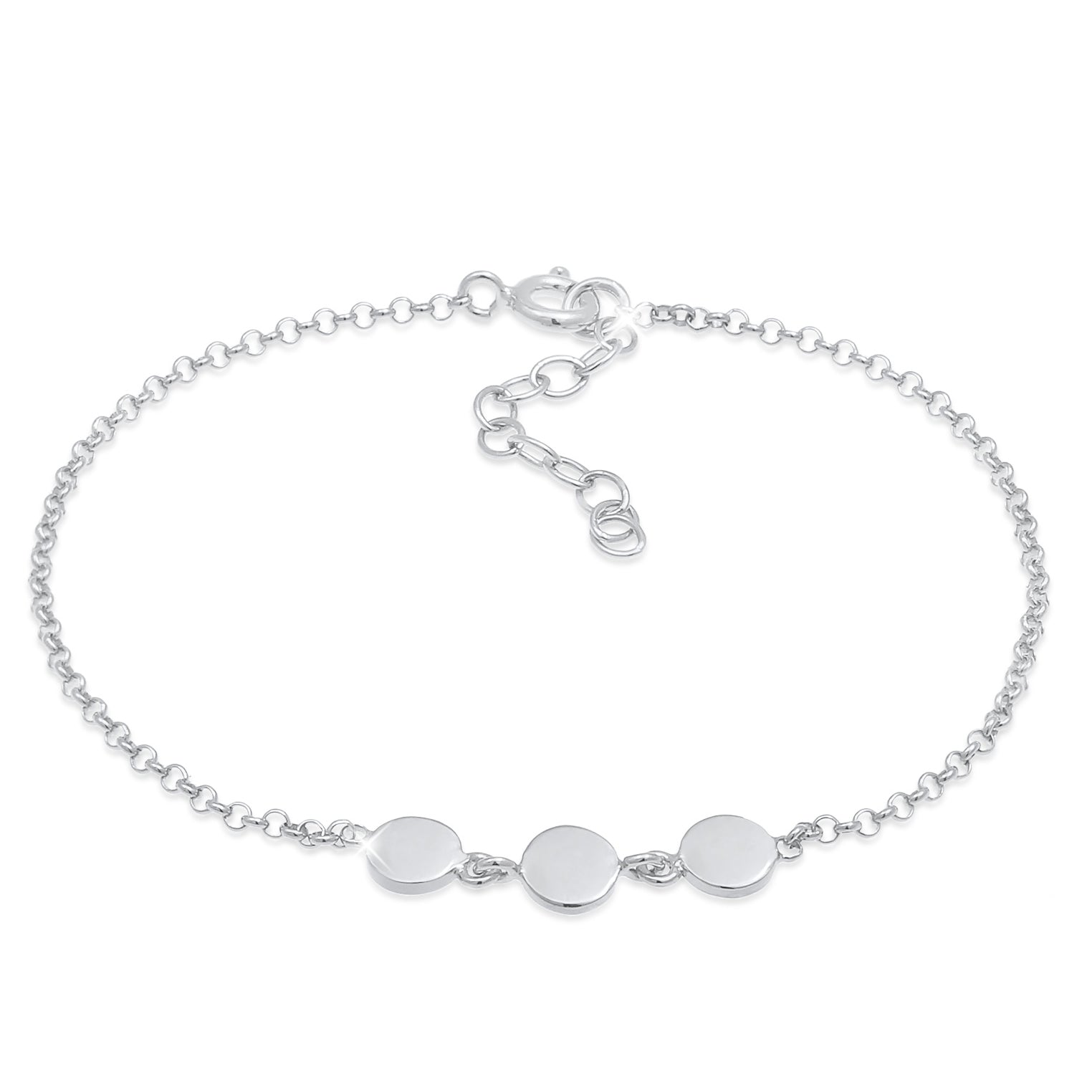 Silber - Elli | Armband Geo | 925er Sterling Silber