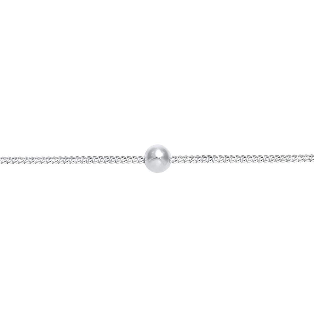 Silber - Elli | Choker Kugel Geo | 925 Sterling Silber