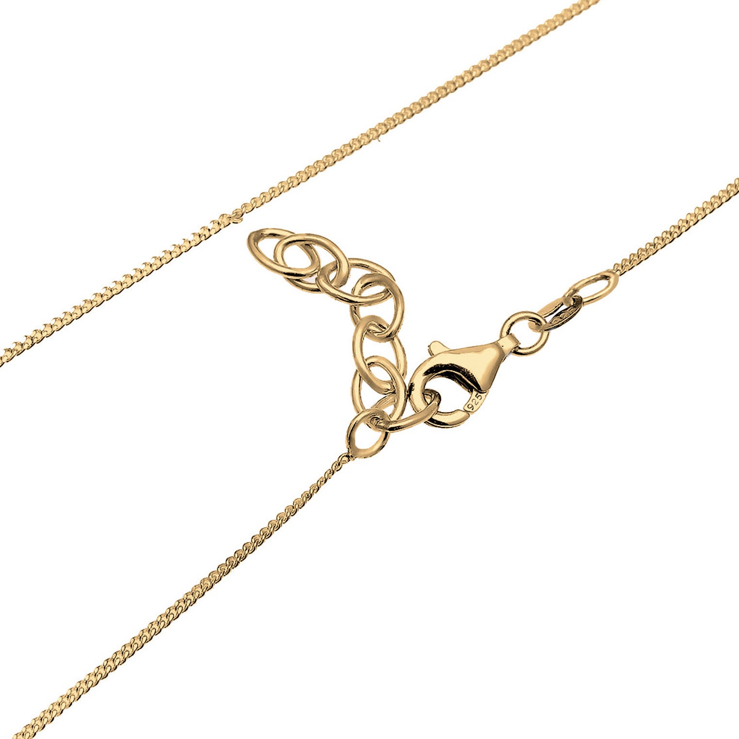 Gold - Elli | Choker Kugel Geo | 925 Sterling Silber vergoldet