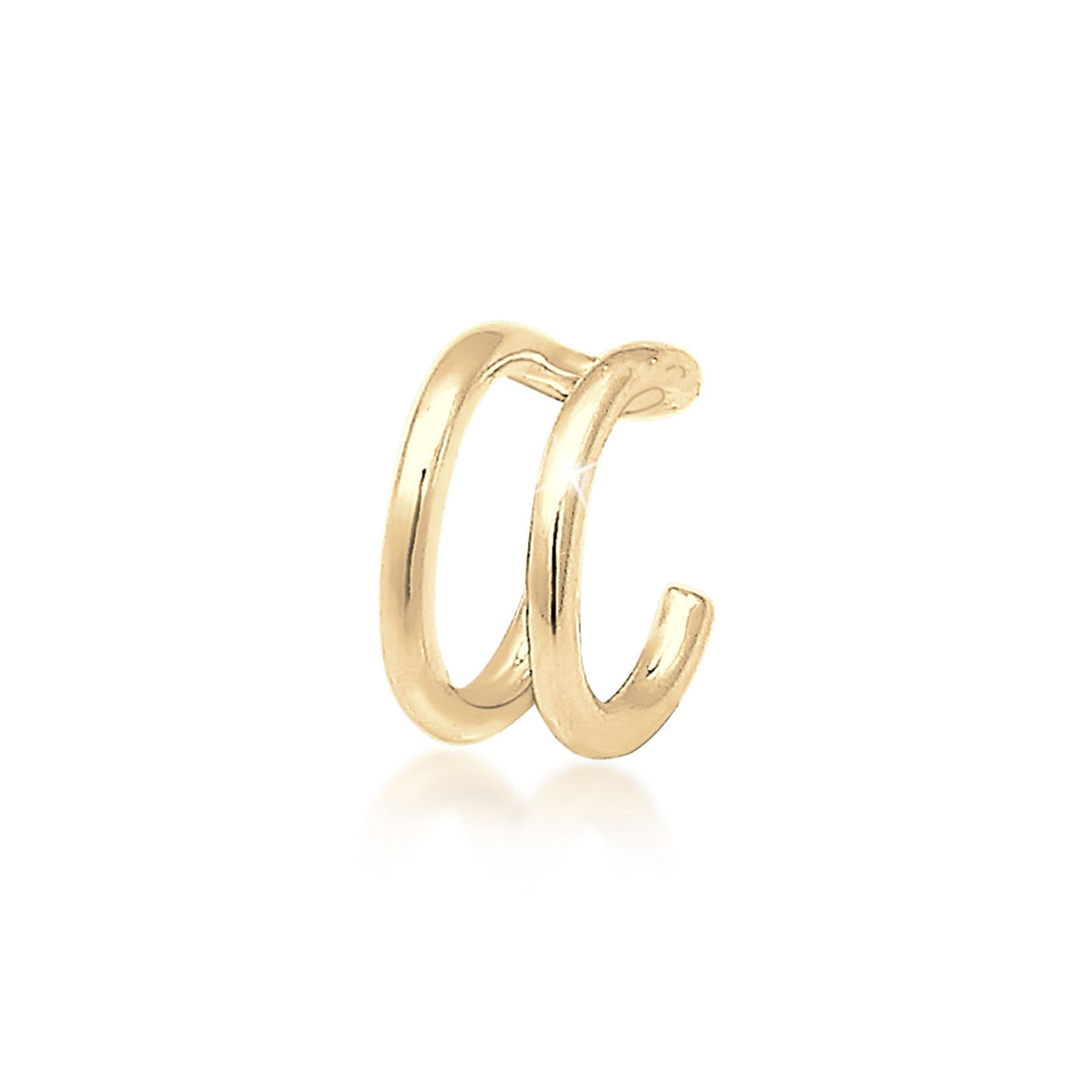 Gold - Elli PREMIUM | Single Earcuff | 375 Gelbgold