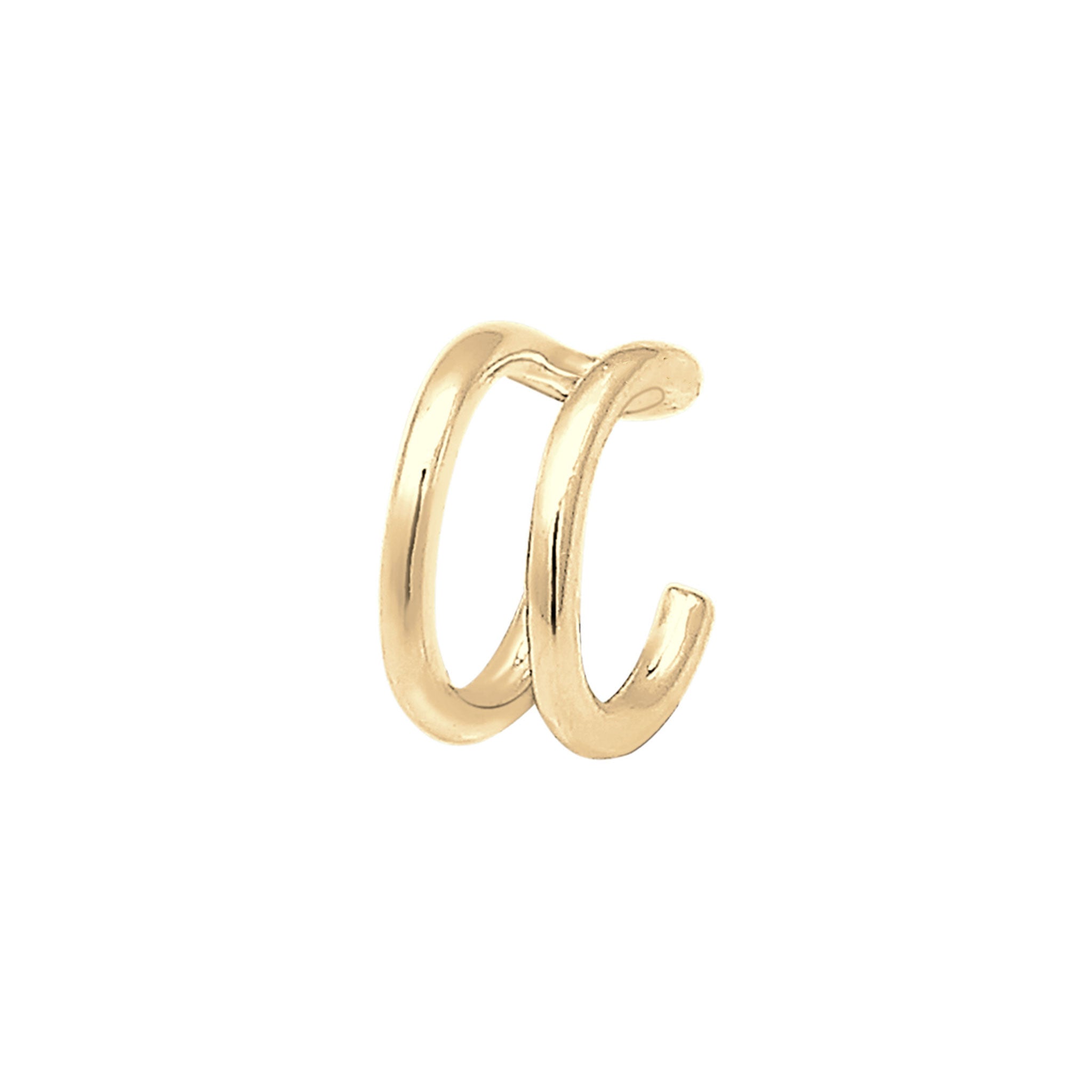 Gold - Elli PREMIUM | Single Earcuff | 375 Gelbgold