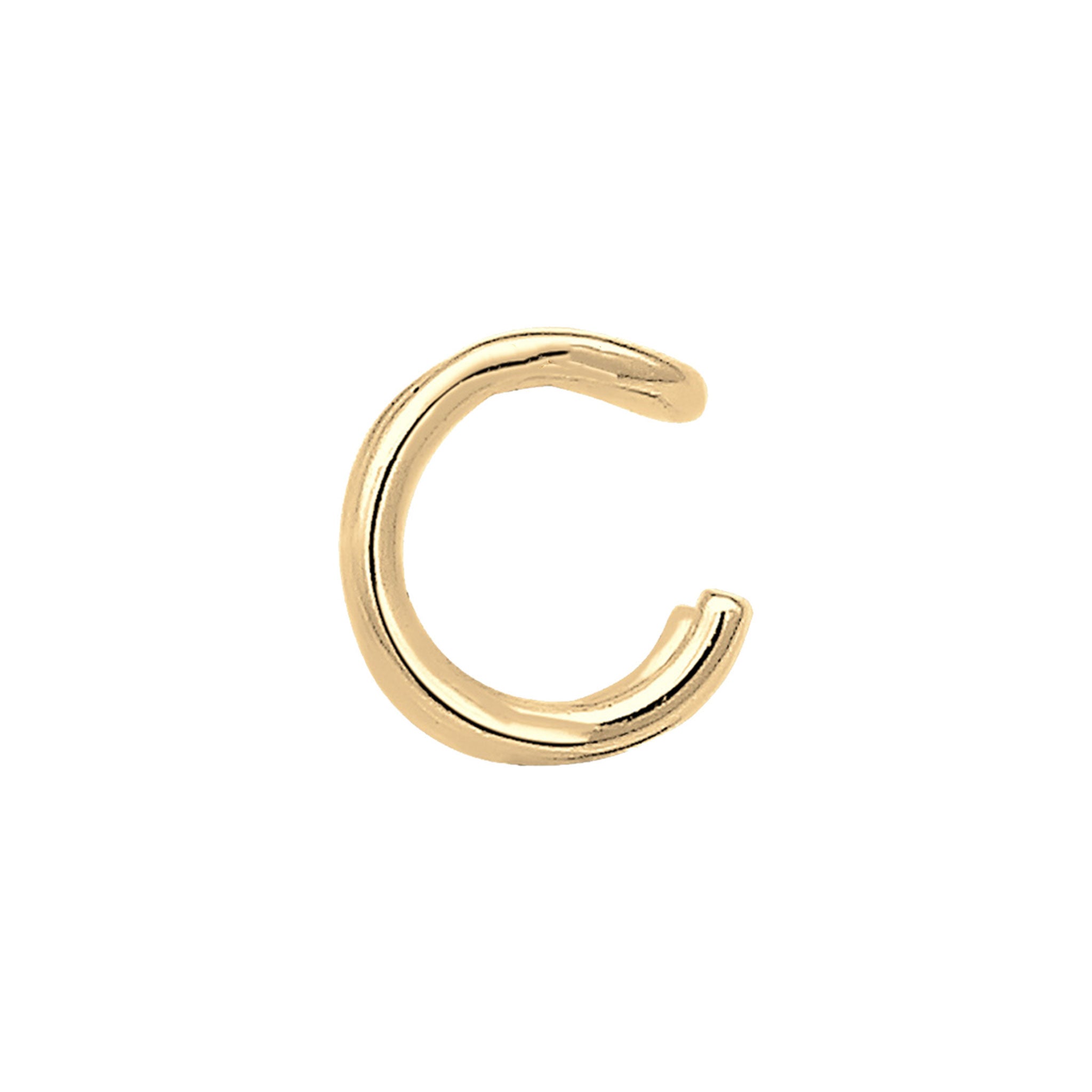 Gold - Elli PREMIUM | Single Earcuff | 375 Gelbgold
