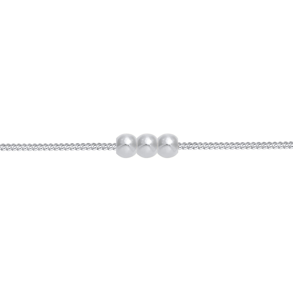 Silber - Elli | Choker Kugeln Basic | 925 Sterling Silber