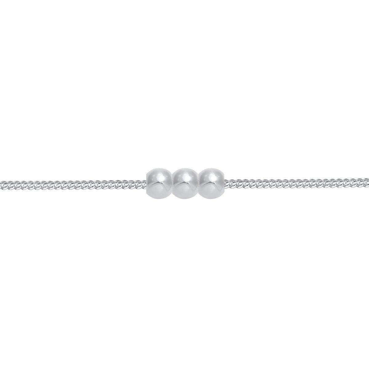 Silber - Elli | Choker Kugeln Basic | 925 Sterling Silber