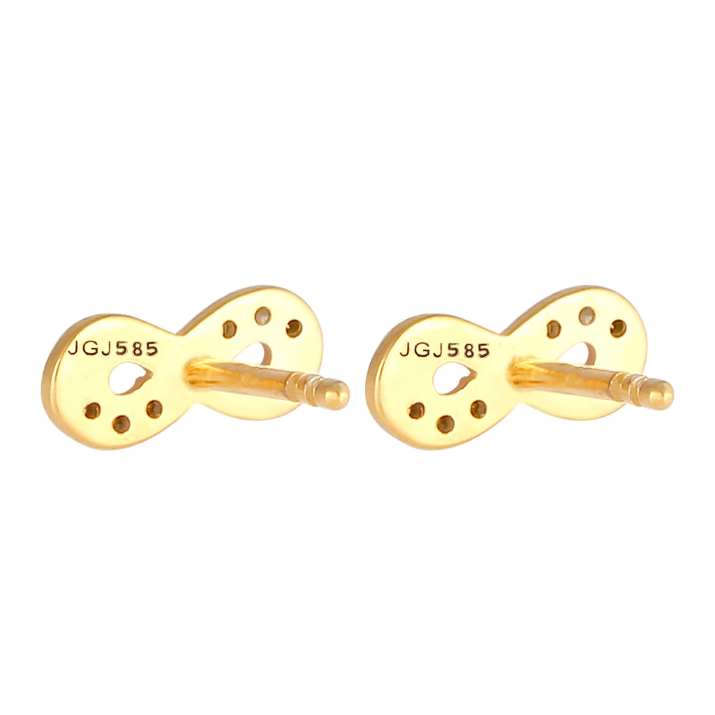 Gold - Elli DIAMONDS | Ohrstecker | Diamant ( Weiß, 0,06 ct ) | 585 Gelbgold