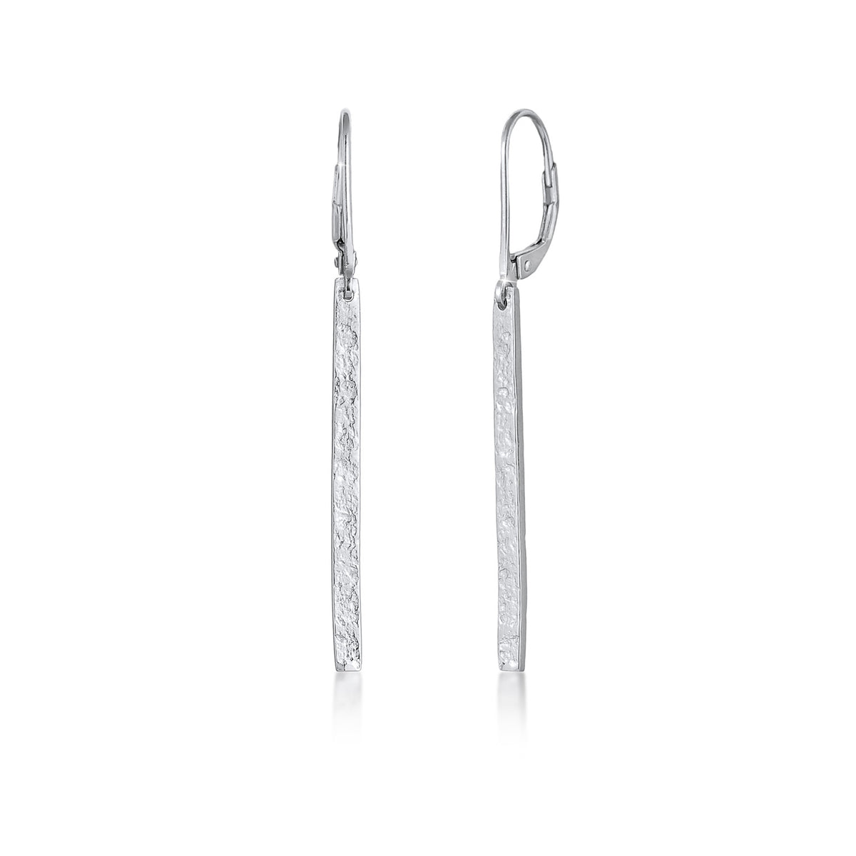 Silber - Elli | Ohrhänger Geo | 925er Sterling Silber
