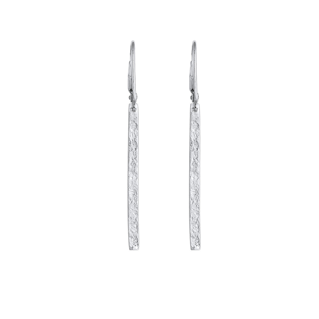 Silber - Elli | Ohrhänger Geo | 925er Sterling Silber