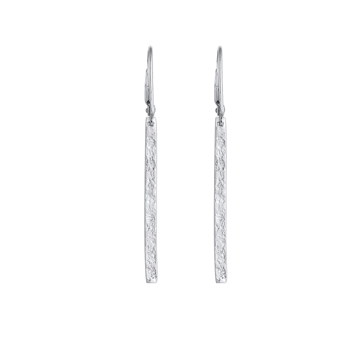 Silber - Elli | Ohrhänger Geo | 925er Sterling Silber