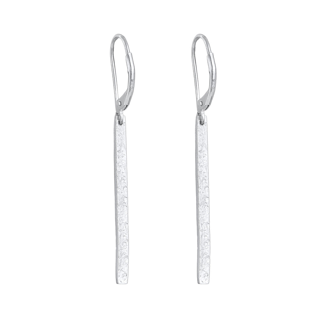 Silber - Elli | Ohrhänger Geo | 925er Sterling Silber