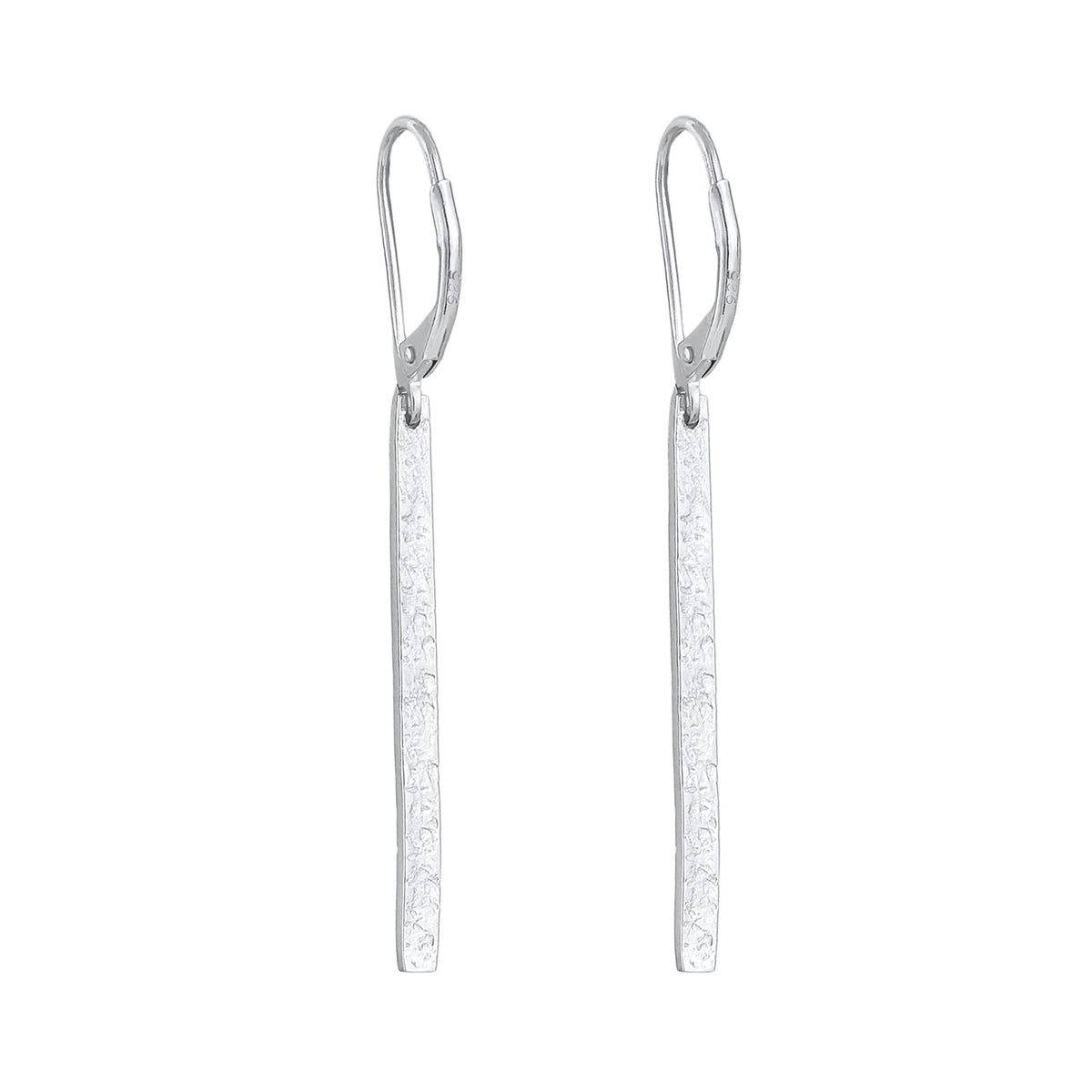 Silber - Elli | Ohrhänger Geo | 925er Sterling Silber
