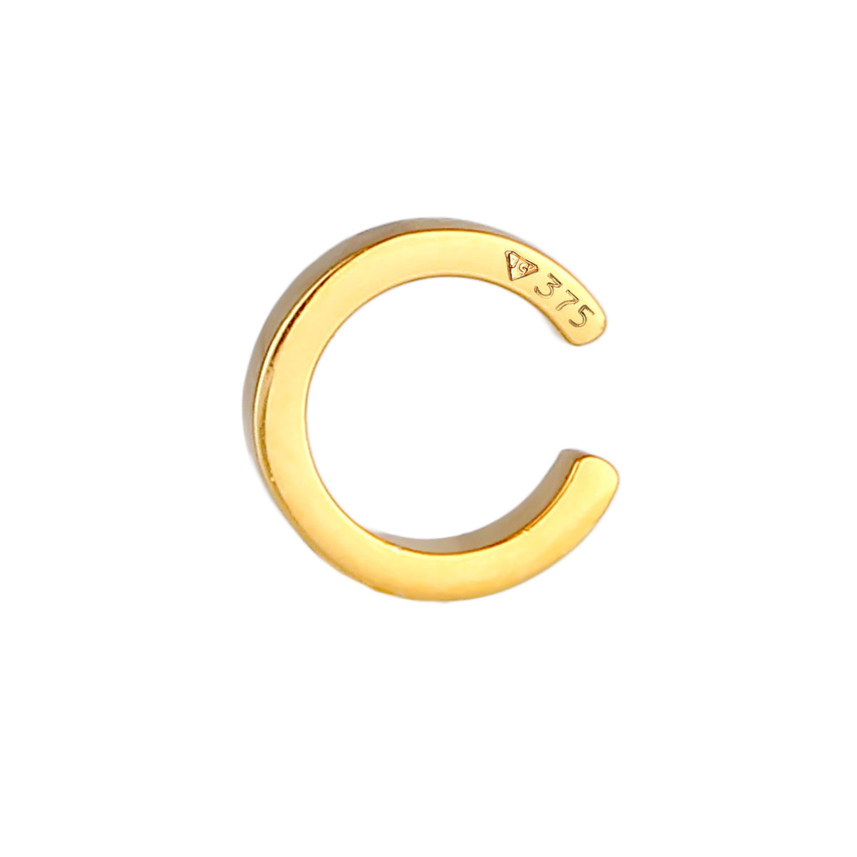 Gold - Elli PREMIUM | Single Earcuff | 375 Gelbgold