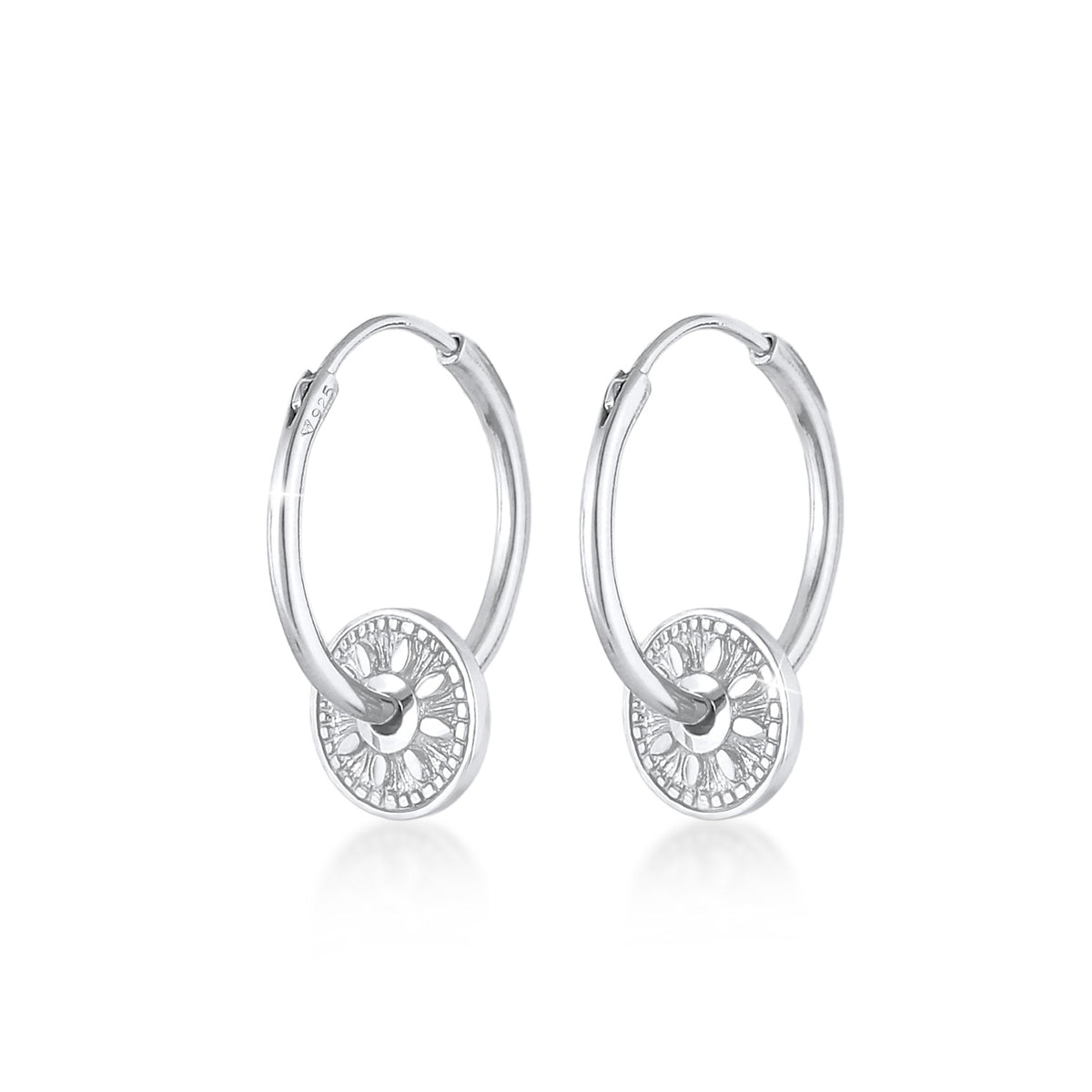 Silber - Elli | Ohrhänger | 925er Sterling Silber