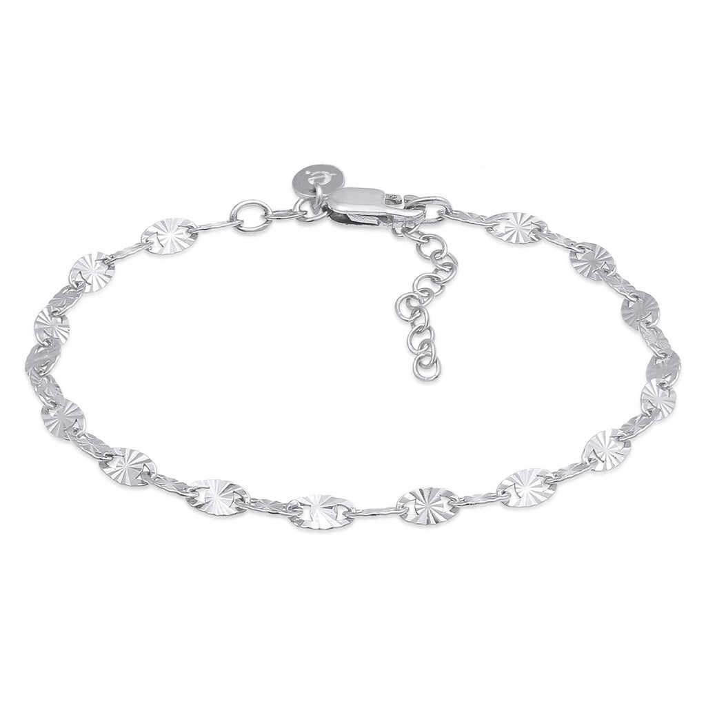 Silber - Elli PREMIUM | Vintage-Gliederarmband | 925er Sterling Silber