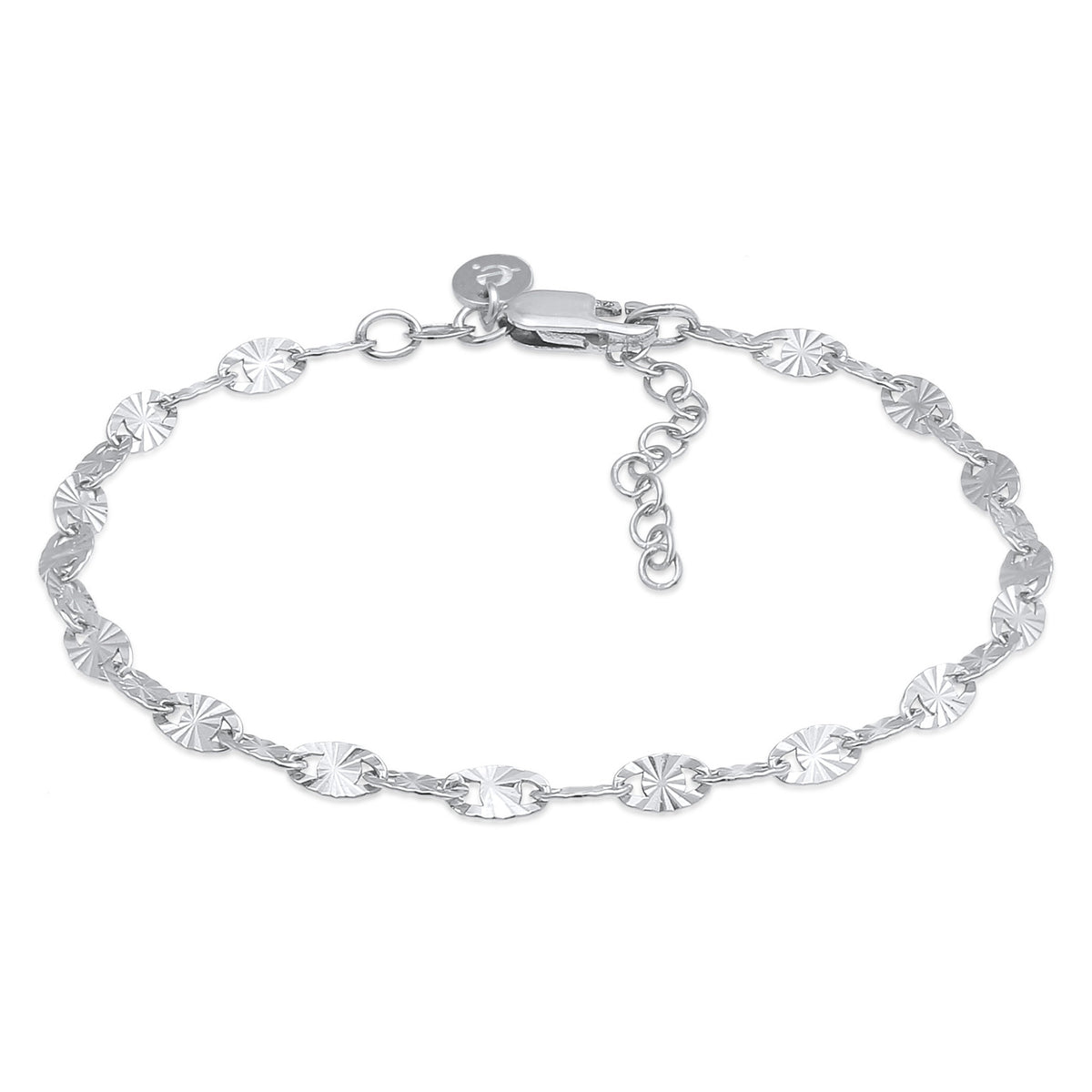 Silber - Elli PREMIUM | Vintage-Gliederarmband | 925er Sterling Silber