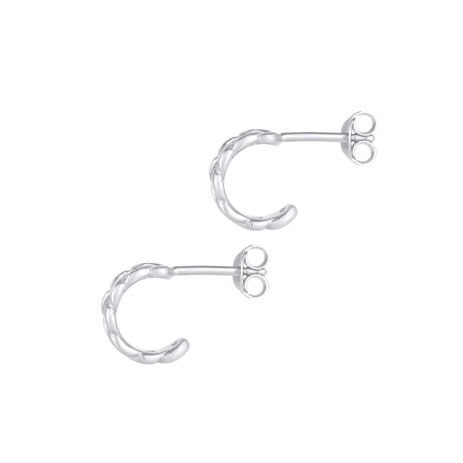 Silber - Elli | Ohrstecker | 925er Sterling Silber