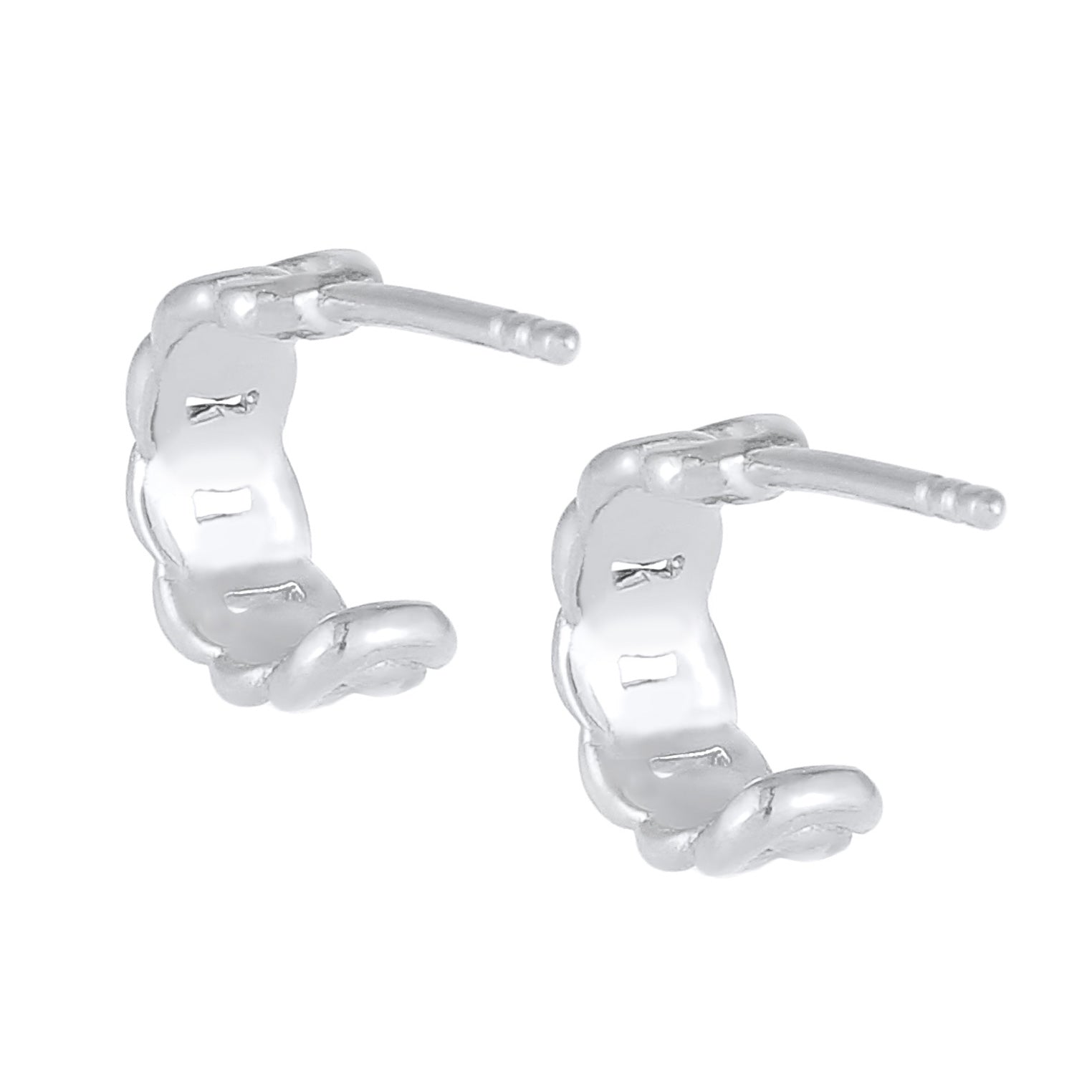 Silber - Elli | Ohrstecker | 925er Sterling Silber