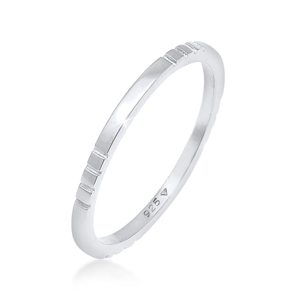 Silber - Elli | Ring Geo | 925er Sterling Silber